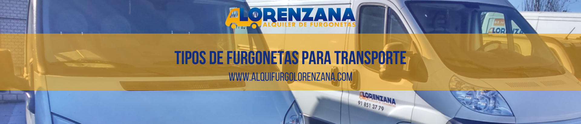 Tipos de furgonetas para transporte